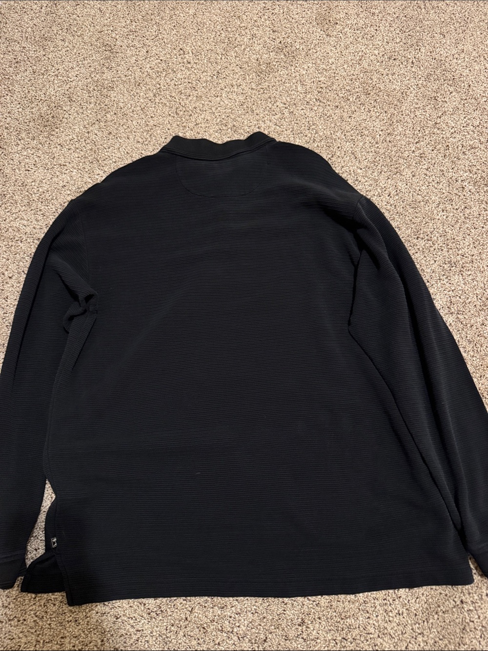 Tommy Bahama Black Long-Sleeve Henley size XL for men’s - Picture 6 of 6
